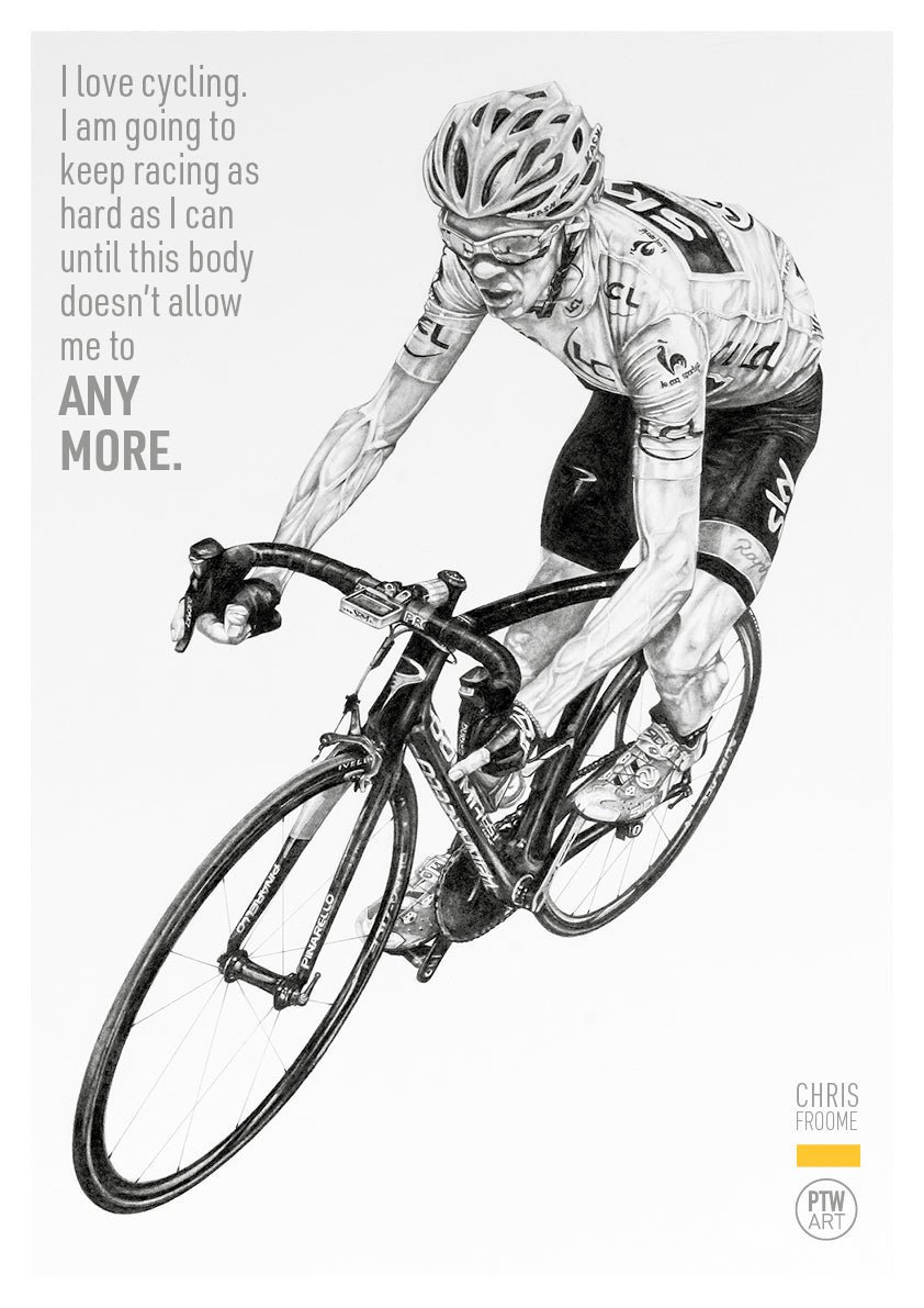 Chris Froome / Art Print