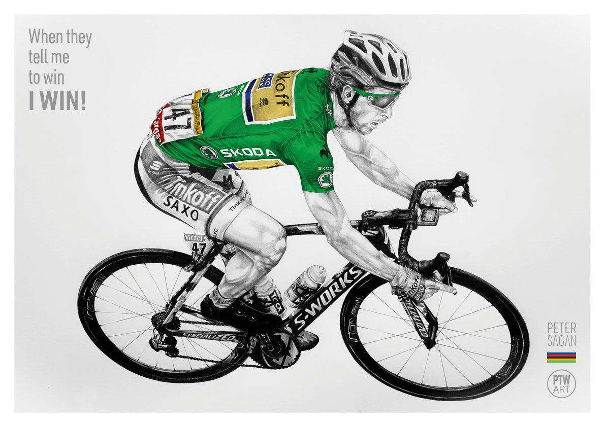 Peter Sagan / Art Print