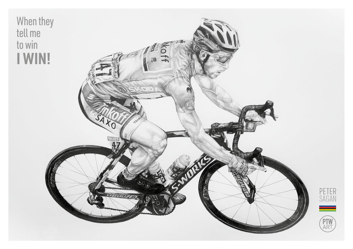 Peter Sagan / Art Print