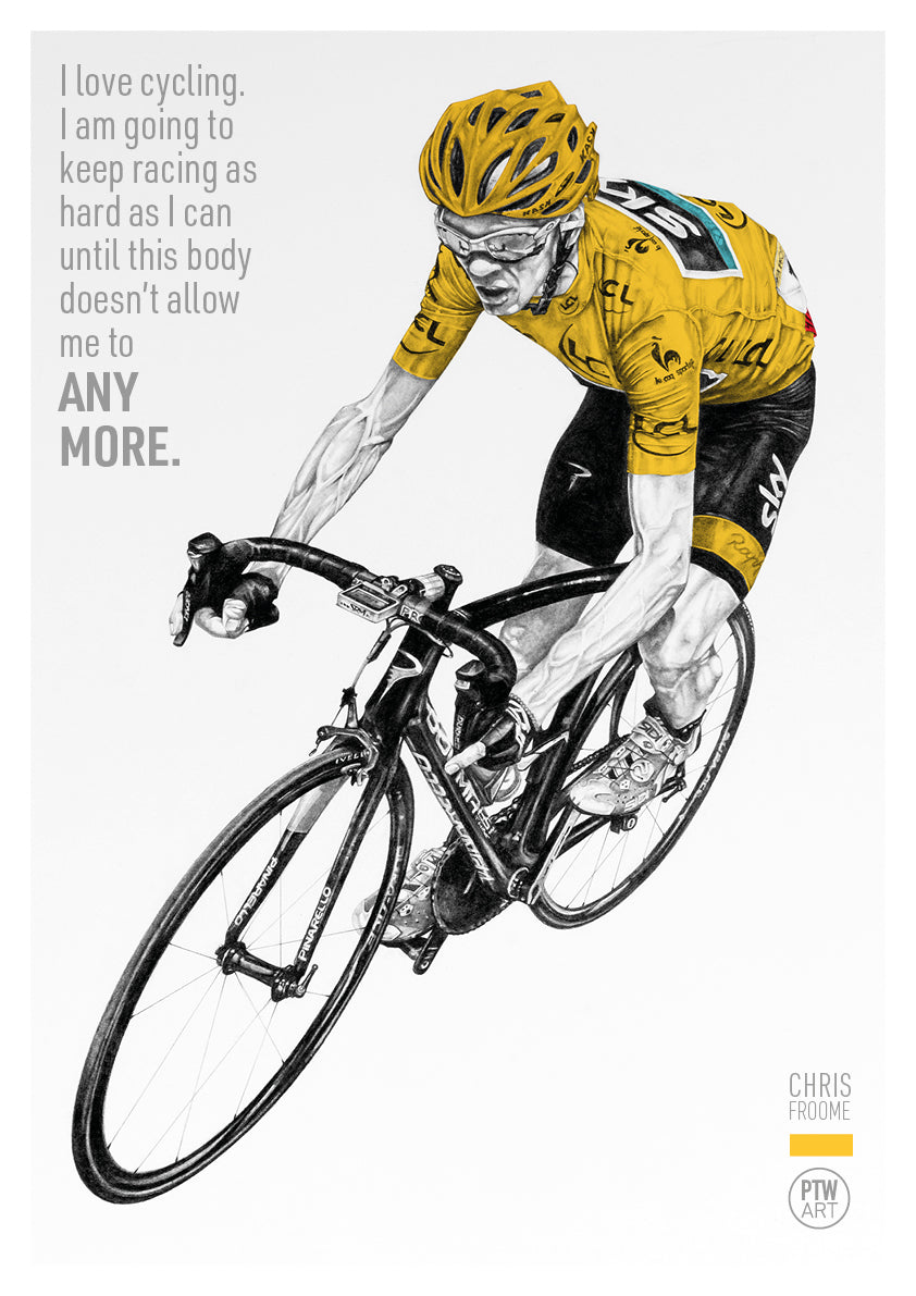 Chris Froome / Art Print