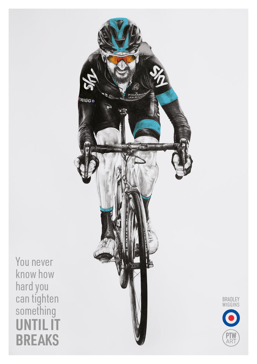 Bradley Wiggins / Art Print