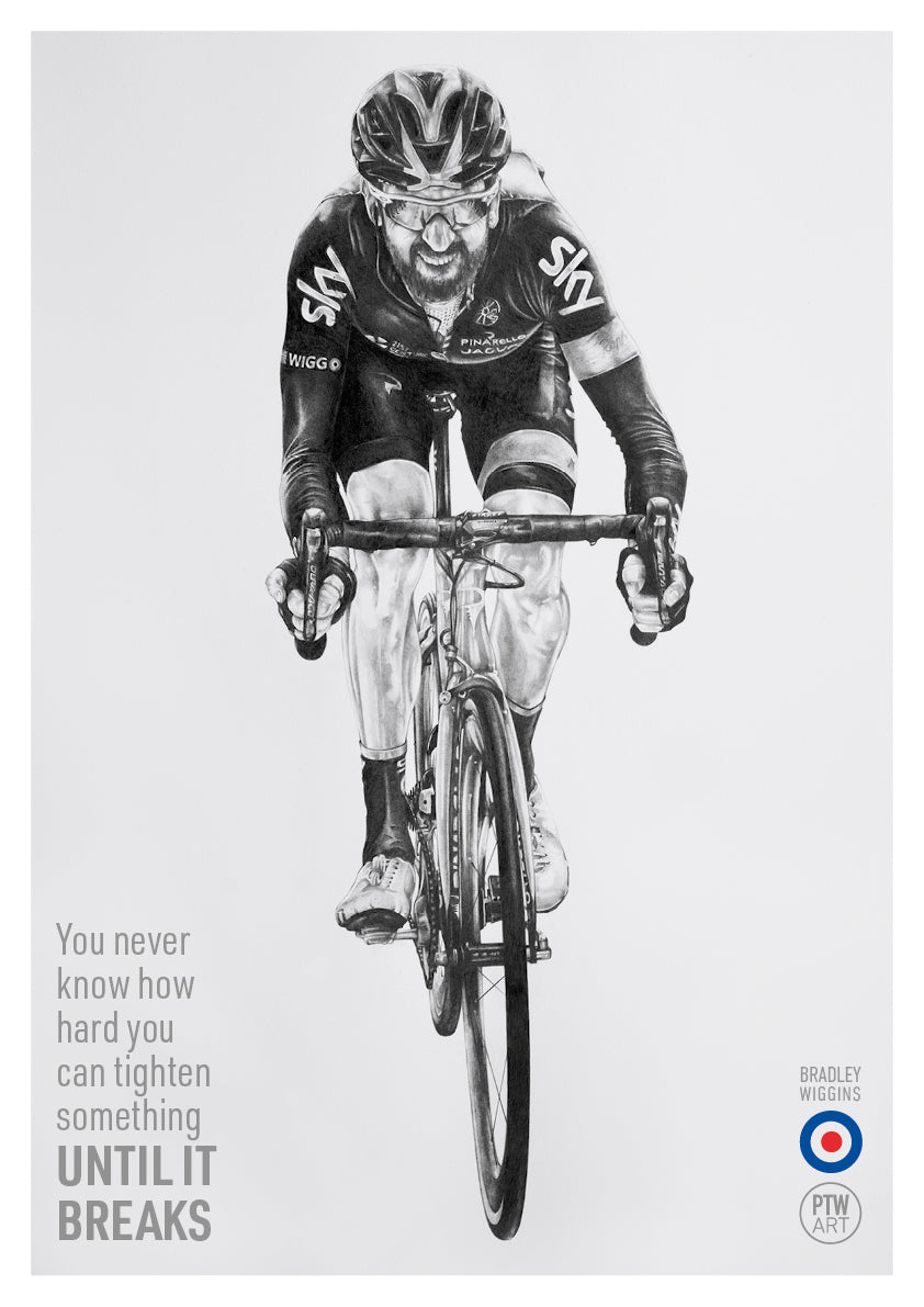 Bradley Wiggins / Art Print