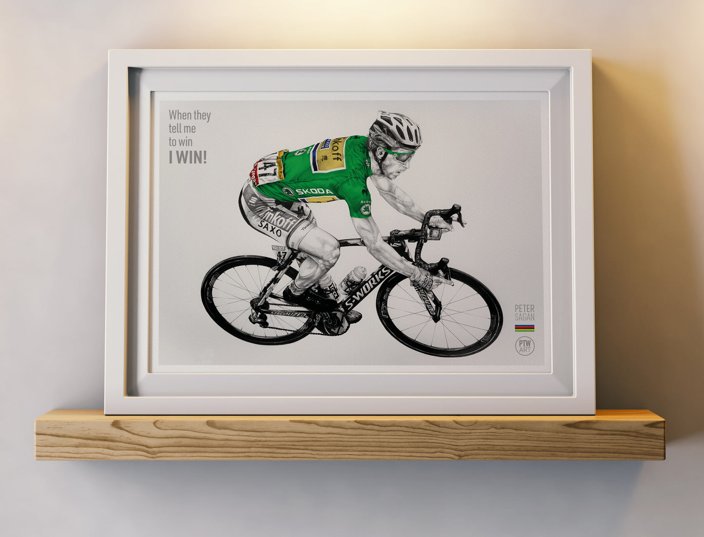 Peter Sagan / Art Print