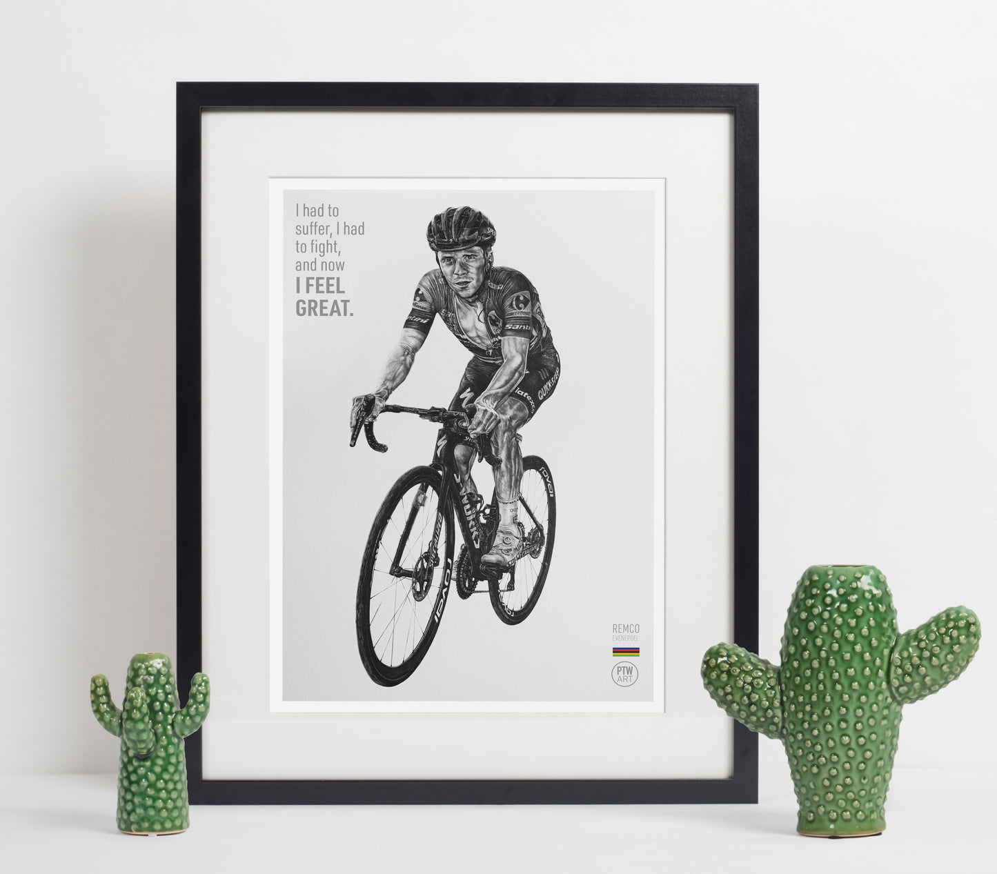 Remco Evenepoel / Art Print
