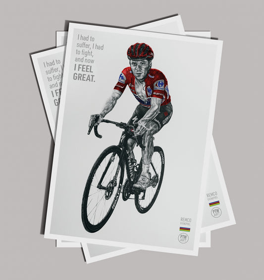 Remco Evenepoel / Art Print