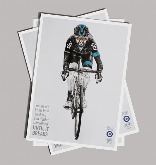 Bradley Wiggins / Art Print