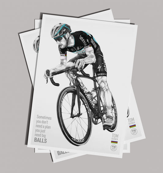 Tom Boonen / Art Print