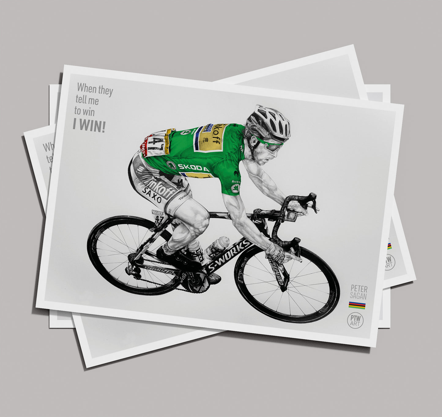 Peter Sagan / Art Print