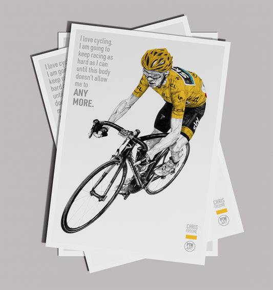 Chris Froome / Art Print