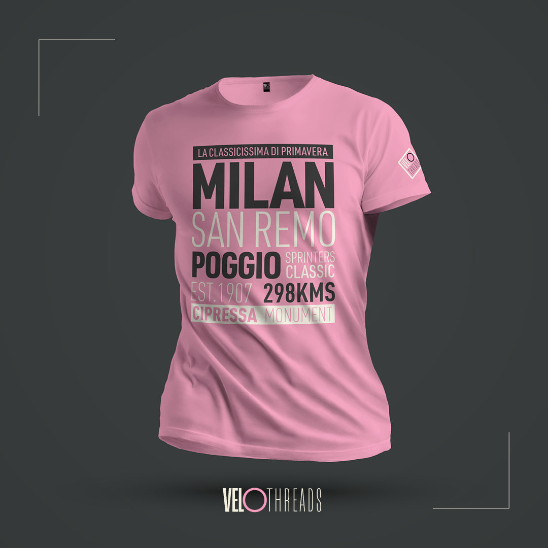 Milan San Remo Cycling T-Shirt