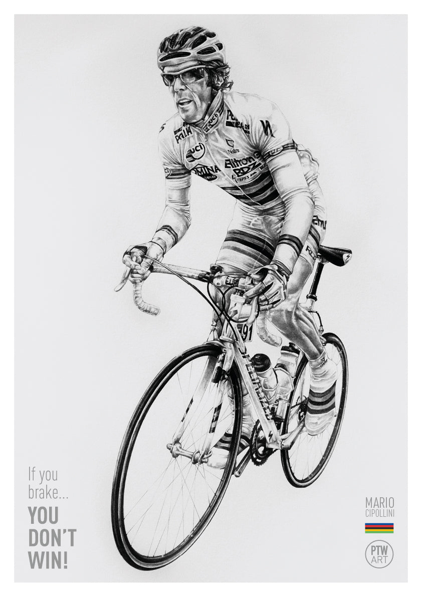 Mario Cipollini / Art Print