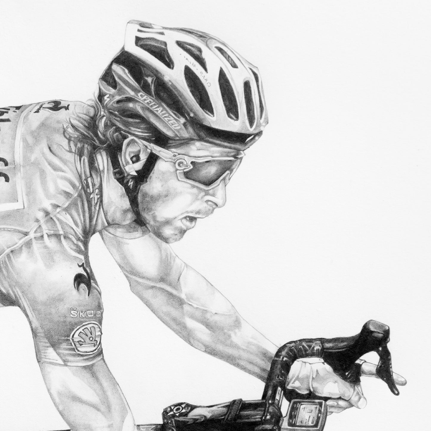 Peter Sagan A2 Limited Edition Print – Signed by the Artist