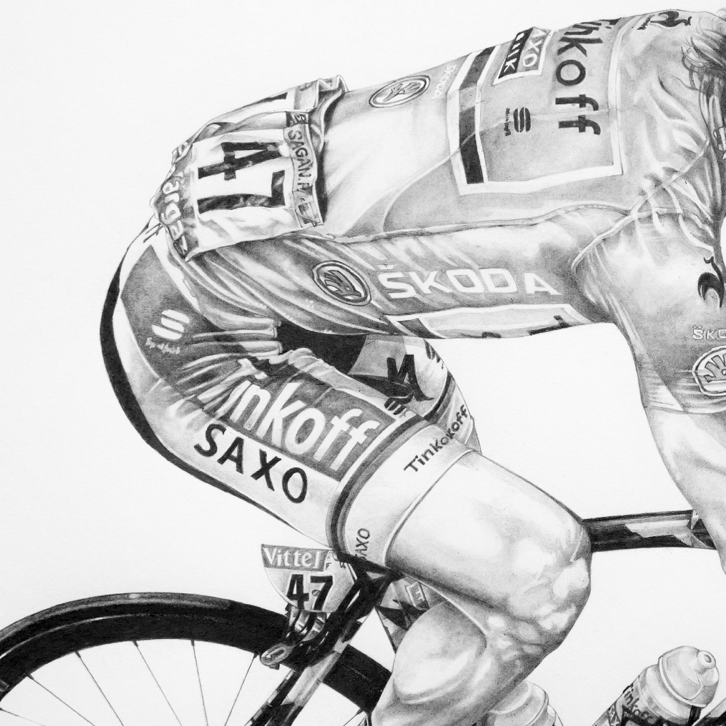 Peter Sagan A2 Limited Edition Print – Signed by the Artist