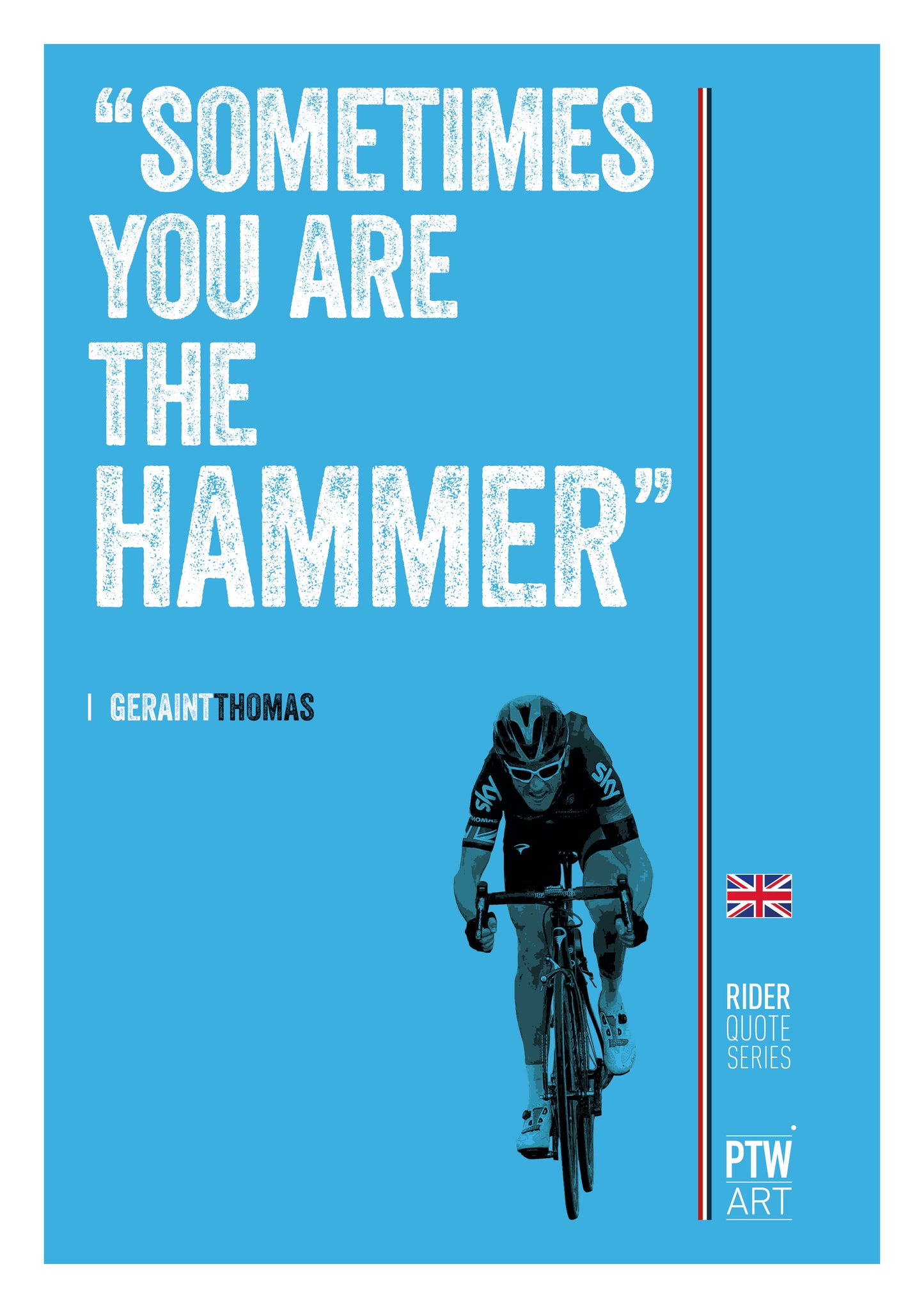 Sometimes You Are The Hammer / Art Print