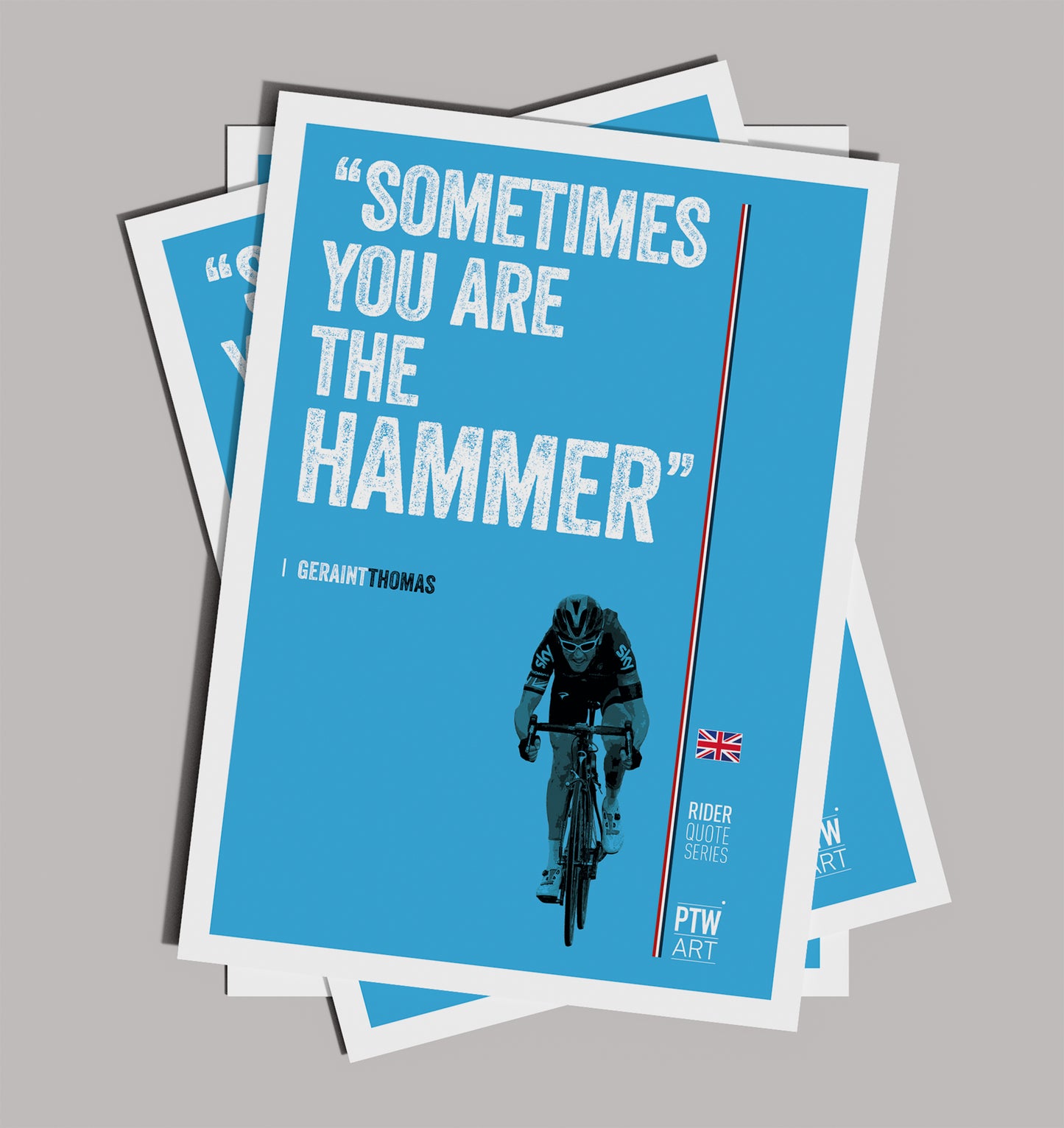 Sometimes You Are The Hammer / Art Print