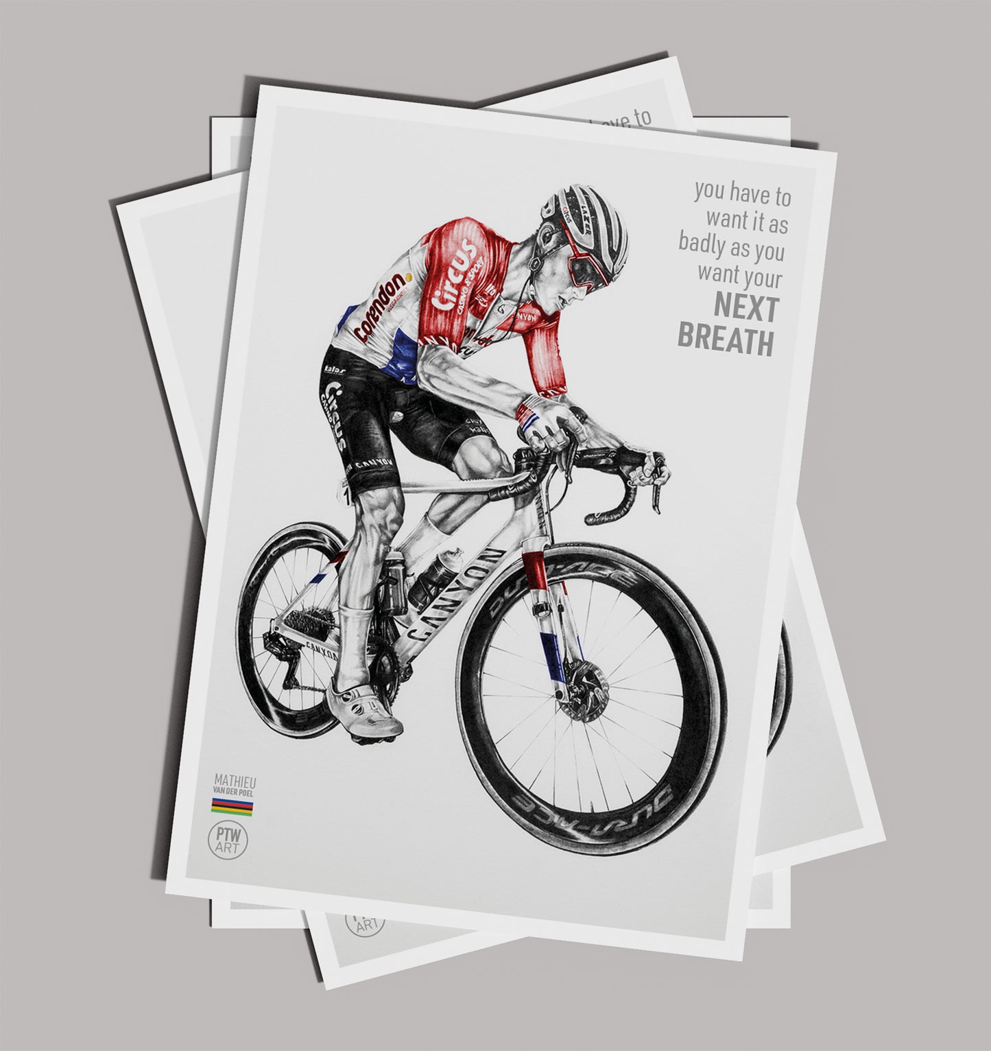 Mathieu van der Poel Art Print